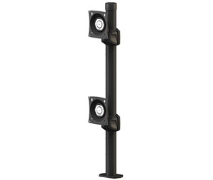 Winsted WIS-W5772 Dual Stationary Monitor Mount