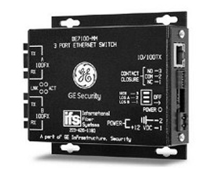 International Fiber Systems IFS-DE7100MM 3 Port Ethernet Switch