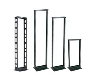 Panduit AXE-443973 Standard Rack and NetRunner 10 inch Wide Capacity Dual Sided Vertical Manager