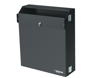 Black Box BLA-RMT352AR2 Low-Profile Secure Wallmount Cabinet-4U