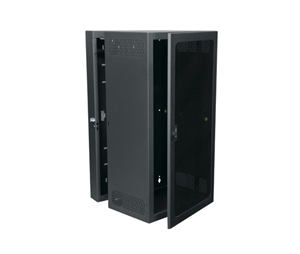 Middle Atlantic Products MDA-CWR2632PD CWR Series Rack, Plexi Front Door, 26RU, 32-6/9" Depth x 49-3/8" Height