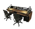 Middle Atlantic Products MDA-LD6430PS 64" LCD Monitoring Desk, PS