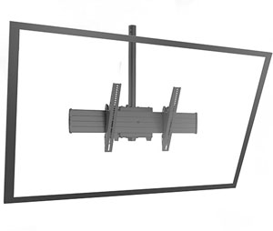 Chief CHF-XCM1U FUSION™ X-Large Single Pole Flat Panel Ceiling Mounts
