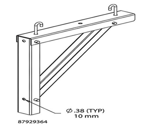 Hoffman HOF-LMTSB18B Support Bracket Kit