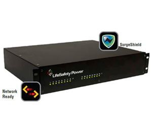 LifeSafety Power LSP-RA3008 Rackmount Power System