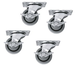 Middle Atlantic Products MDA-5WLR Fine Floor Casters