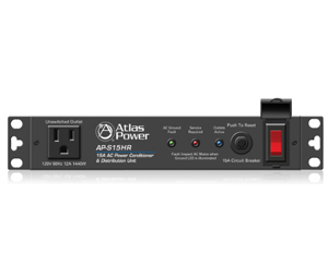 Atlas Sound ATS-APS15HR 15A Half Width Rack Power Conditioner