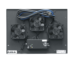 Middle Atlantic Products MDA-ERK4QFTFC Fan Top with Controller, 165 CFM, ERK Series