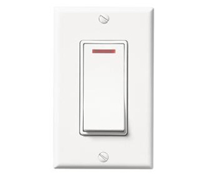 NuTone NUT-69WL Single-Function Control with Indicator, White