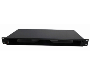 Quest Technology International QUS-NFO5000 Fiber Box, Rack Mount Drawer, Black (Trays Sold Seperately)