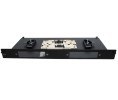Quest Technology International QUS-NFO5002 Fiber Tray for Rack Mount Drawer, 2 Slot, 12 Ports, Black