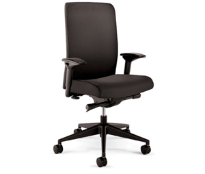 Winsted WIS-11745 24/7 High Back Chair, Black