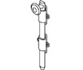 Trimco 3921 18" Heavy Duty Surface Bolt