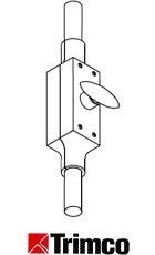 Trimco 3928K Cremone Bolt with Oval Knob