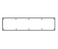 Trimco KA038 62" x 24" Armor Plate - Satin Stainless Steel