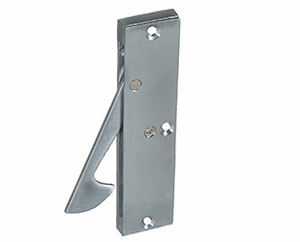 Trimco 1062 616 Concealed Edge Door Pull 1" x 4-1/4" - Backened Satin Bronze