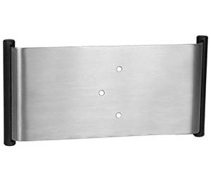 Trimco 1069 622 ADA Pocket Door Pull, Passage - Satin Black