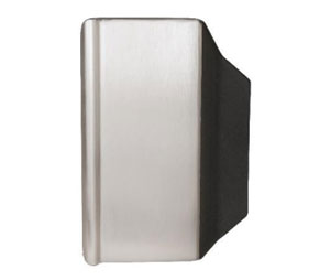 Trimco 1096HA NC 611 Anti-Vandal Pull with Astragal Without Cyl Prep - Polished Bronze