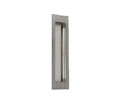 Trimco 1110-10 610 Flush Pull 10" x 2-1/2" - Polished Antique Brass