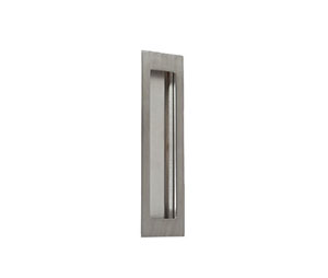 Trimco 1110-8 616 Flush Pull 8" x 2-1/2" - Backened Satin Bronze