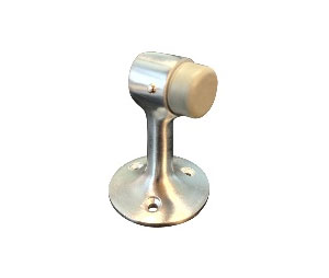 Trimco 1200 609 3-1/8" Floor Stop with Wood Screws - Blackened Satin Brass