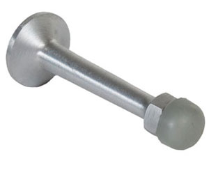 Trimco 1208 611 Base Stop - 3-3/8" Projection with Hanger Bolt 3-3/8" Projection - Polished Bronze