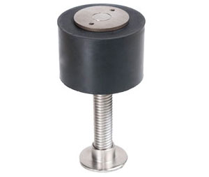 Trimco 1209 611 Heavy Duty Floor Stop with Grade 8 Tensile Bolt - Polished Bronze