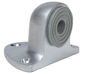 Trimco 1214 626 Cast Heavy Duty Floor Stop - 1-3/4" High  - Combo Pack - Satin Chrome