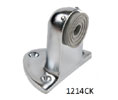 Trimco 1214CK 499 Cast Heavy Duty Floor Stop - 2-1/4" High  - Combo Pack with Torx Screws - Polished Brass, No Lacquer