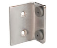 Trimco 1217P 499 Angle Stop for Pair of Doors - Polished Brass, No Lacquer