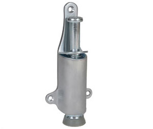 Trimco 1255 606 Plunger Door Holder - Satin Brass