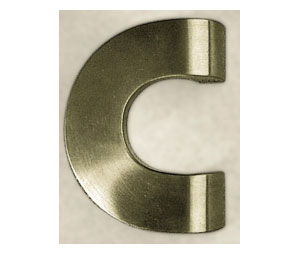 Trimco 1390 606 Masterpiece Door Pull  - Satin Brass