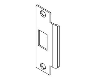 Trimco 3652 611 4-7/8" ASA Strike - Polished Bronze