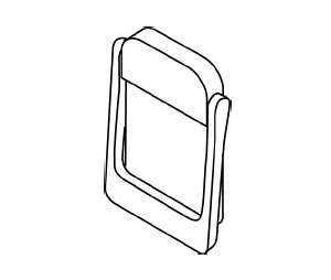 Trimco 620 605 Door Knocker - Polished Brass