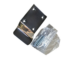 Trimco 1822-1 605 Cylinder Pull Plate, No Cutout - Polished Brass