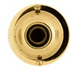 Trine JRP Polished Brass Pushbutton 