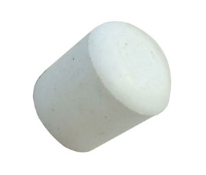 U Need Hardware DS500-RUB-WHT Rubber Tip Replacement - White