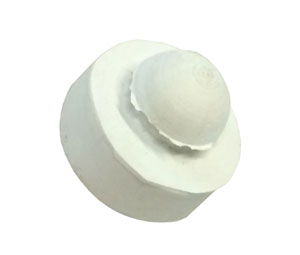 U Need Hardware HP800-RUB-GRY Door Stop Rubber Tip Replacement - Gray