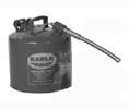 Strike First U2-51-S-B Type II Kerosene Safety Can Blue - 5 Gallon 