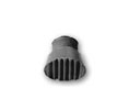 U Need Hardware 1455-RUB Door Stop Replacement Rubber Tip - Gray