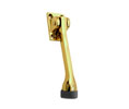 U Need Hardware 1465-605/US3 Solid Brass Kickdown Door Stop - 4"