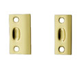 U Need Hardware BL000-605/US3 Strike for Ball Catch/ Ball Latch - Wide or Narrow Strike - Polish Brass