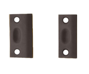 U Need Hardware BL000-613/10B Strike for Ball Catch/ Ball Latch - Wide or Narrow Strike - Oil-Rubbed Bronze