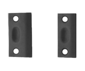 U Need Hardware BL000-622/019 Strike for Ball Catch/ Ball Latch - Wide or Narrow Strike - Matte Black