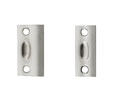 U Need Hardware BL000-626/26D Strike for Ball Catch/ Ball Latch - Wide or Narrow Strike - Satin/Brushed Chrome