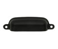 U Need Hardware BP202-622/019 Solid Brass 3-1/2" Cabinet Large Bin Pull - Matte Black