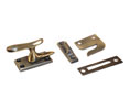 U Need Hardware CF600-609/US5 Solid Brass Large Casement Window Fastener - Antique Brass