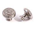 U Need Hardware CK2619-619/015 French Rococo Cabinet Knob - 1 1/4" Dia, Satin/Brushed Nickel