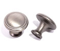 U Need Hardware CK805-620/15A Bellini deco Cabinet Knob - 1 3/16" Dia, Antique Nickel/Pewter