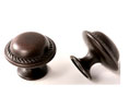 U Need Hardware CK812-613/10B Venetian Rope Cabinet Knob - 1 3/16" Dia, Oil-Rubbed Bronze